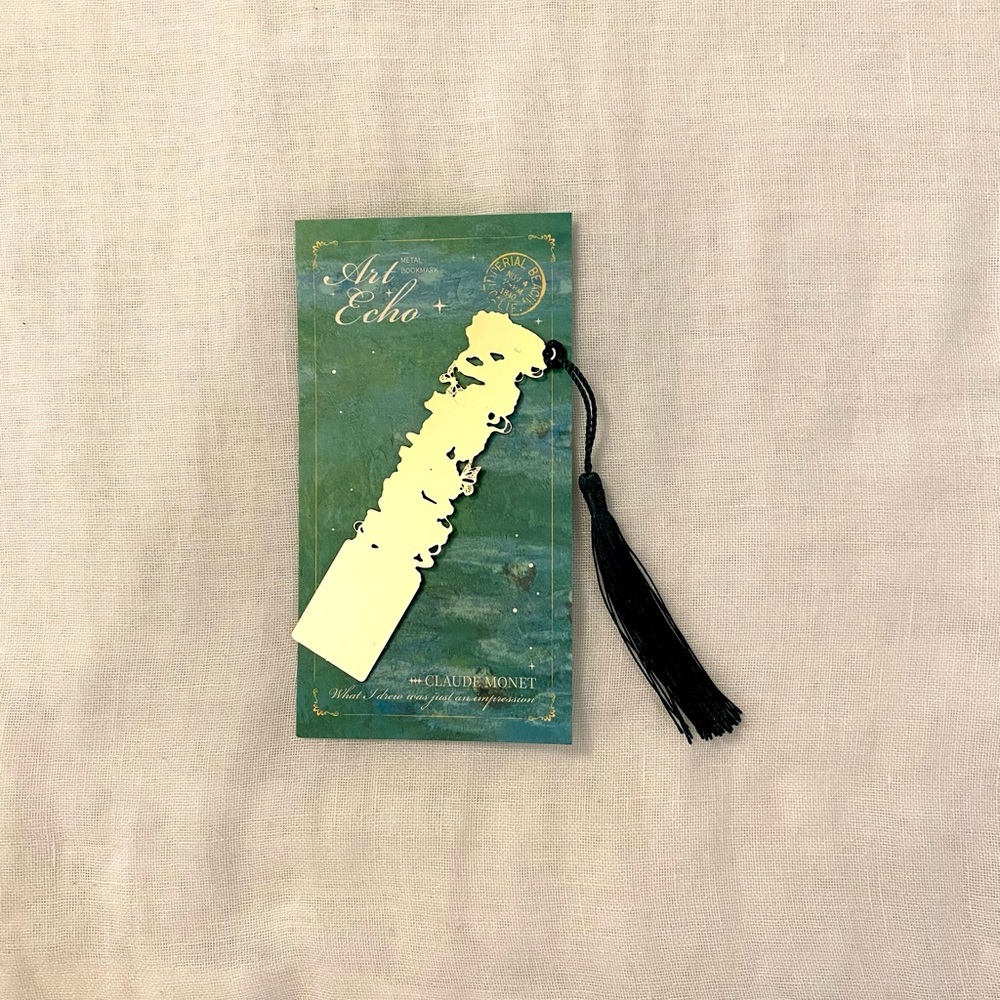 Metal Bookmarks | Choose One Beautifully Inspired by Van Gogh or Monet - Picture 9 of 10
